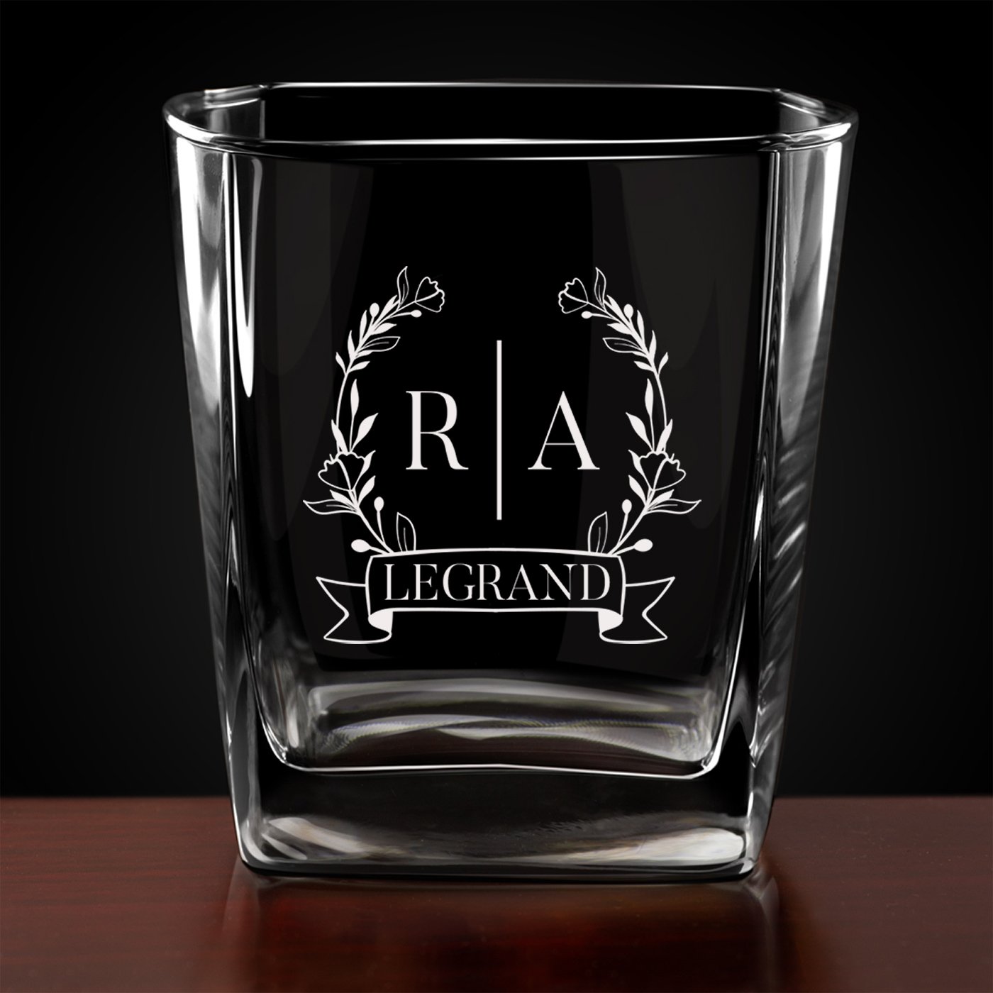 6 verres à whisky avec gravure pour couple pour mariage ou pour une crémaillère