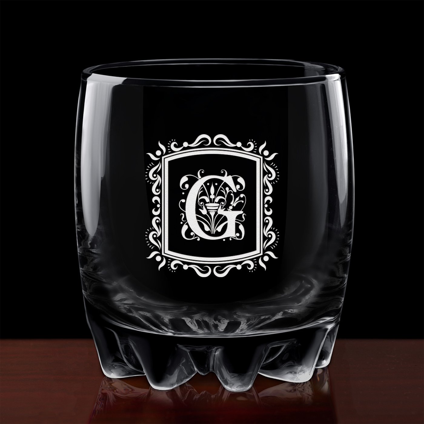 6 verres Sylvana avec gravure pour un gentleman