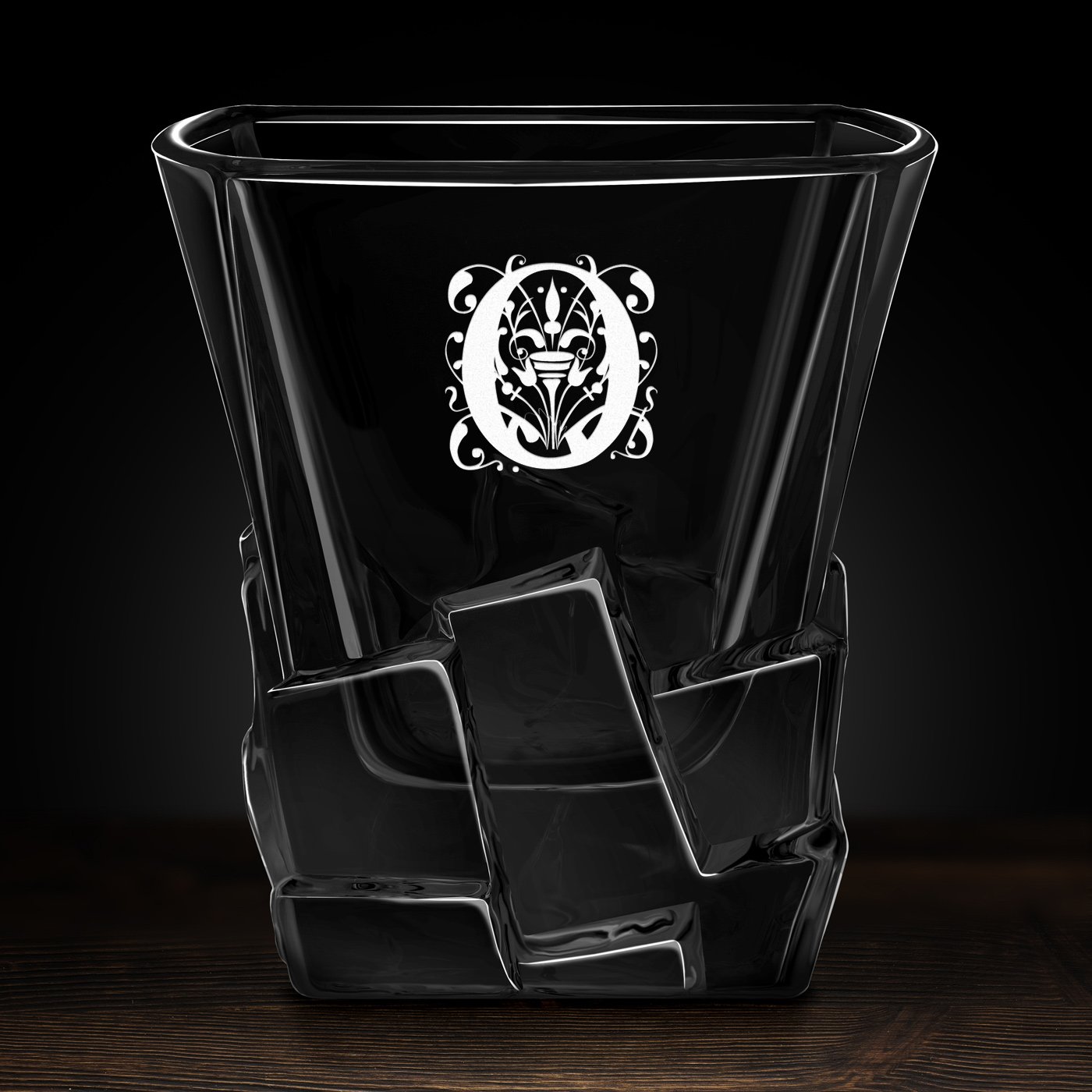 Verre à whisky Ice Blink avec gravure pour un proche