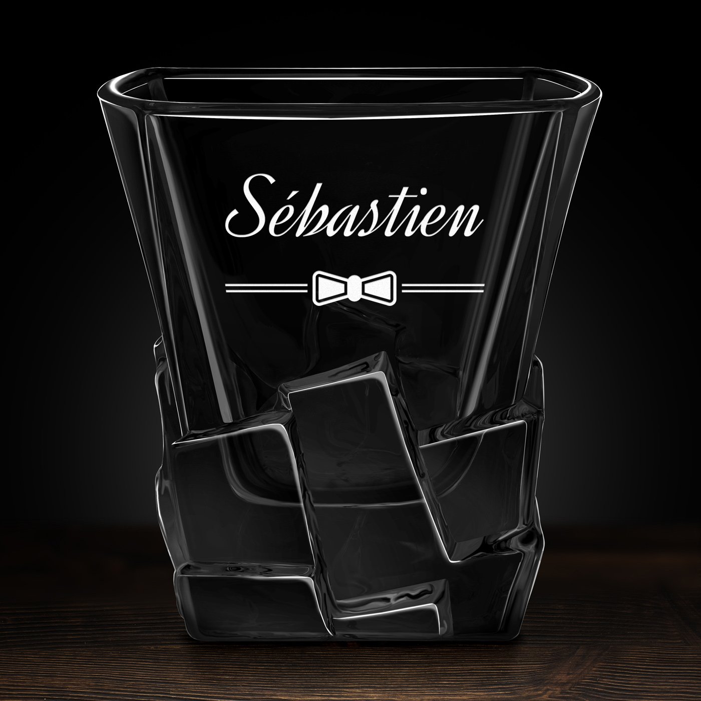 Verre à whisky Ice Blink avec gravure pour l'anniversaire d'un gentleman