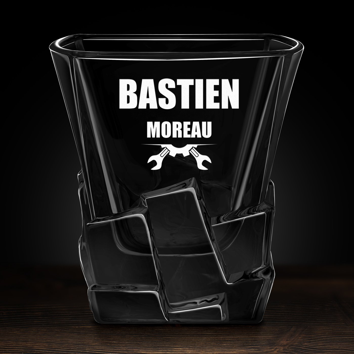 Verre à whisky Ice Blink avec gravure pour un copain