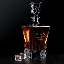 Carafe à whisky Ice Blink avec gravure pour anniversaire pour frère
