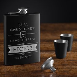 Flasque personnalisable pour le meilleur papa