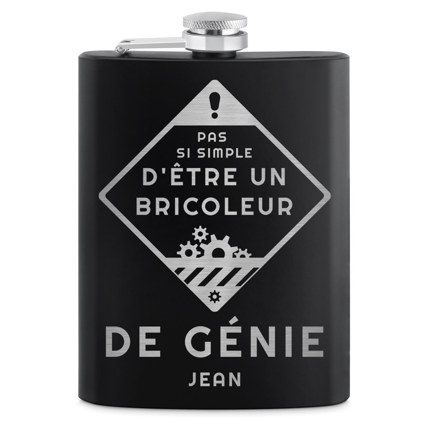 Flasque personnalisable pour ingénieur