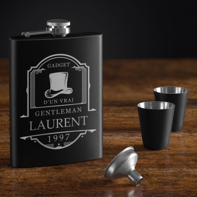 Flasque personnalisable pour beau-frère