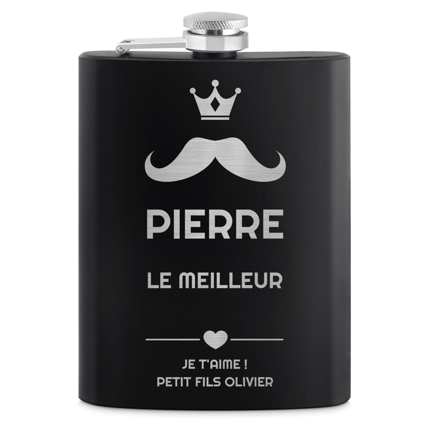 Flasque personnalisable pour grand-père