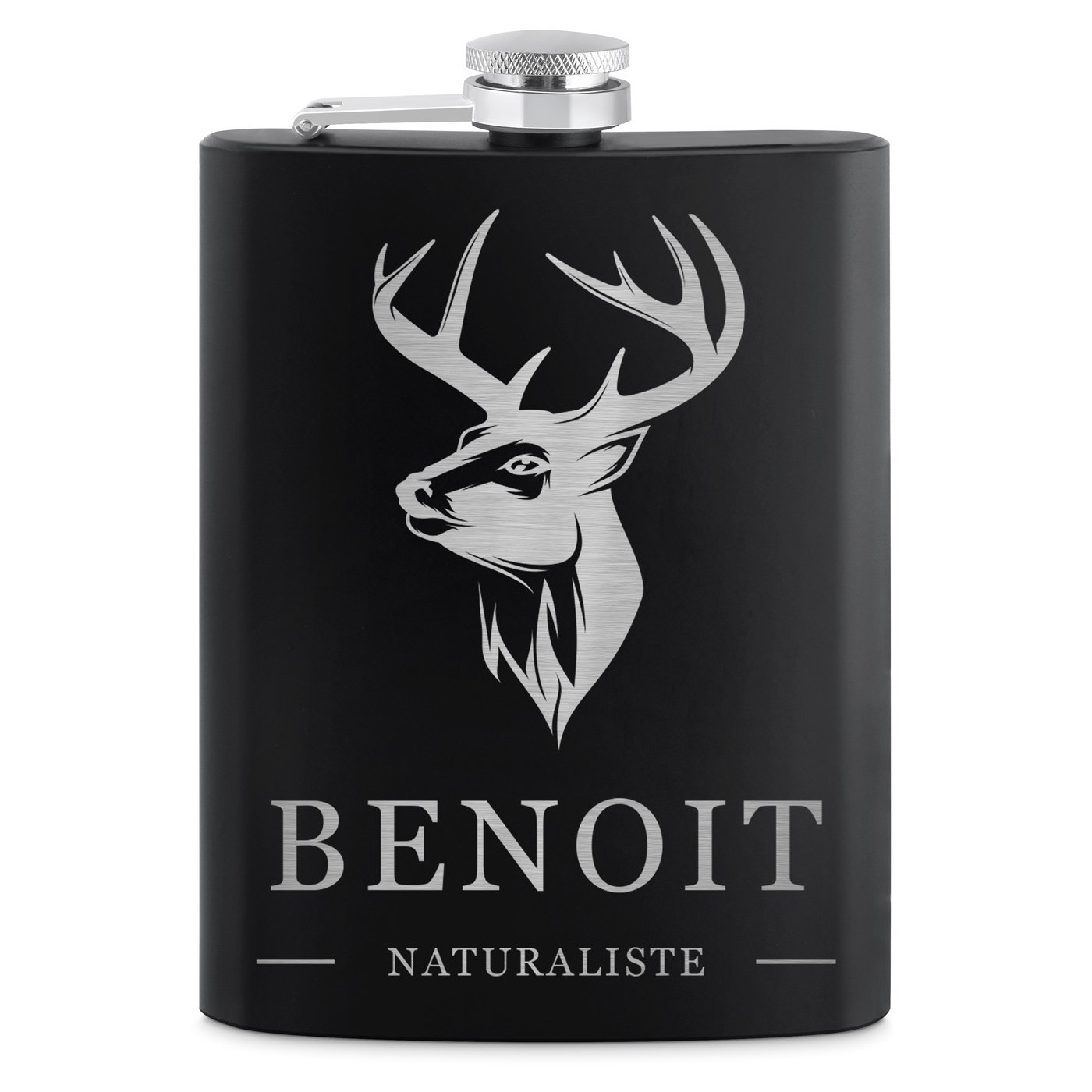 Flasque personnalisable pour chasseur
