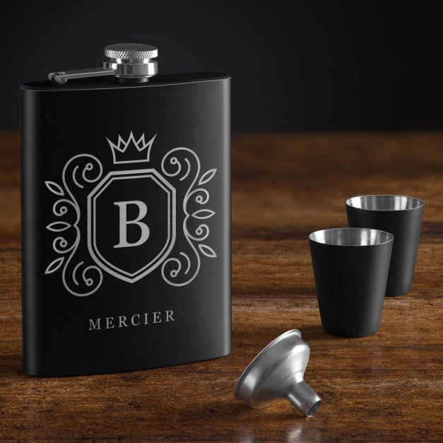 Flasque personnalisable pour homme gentleman 