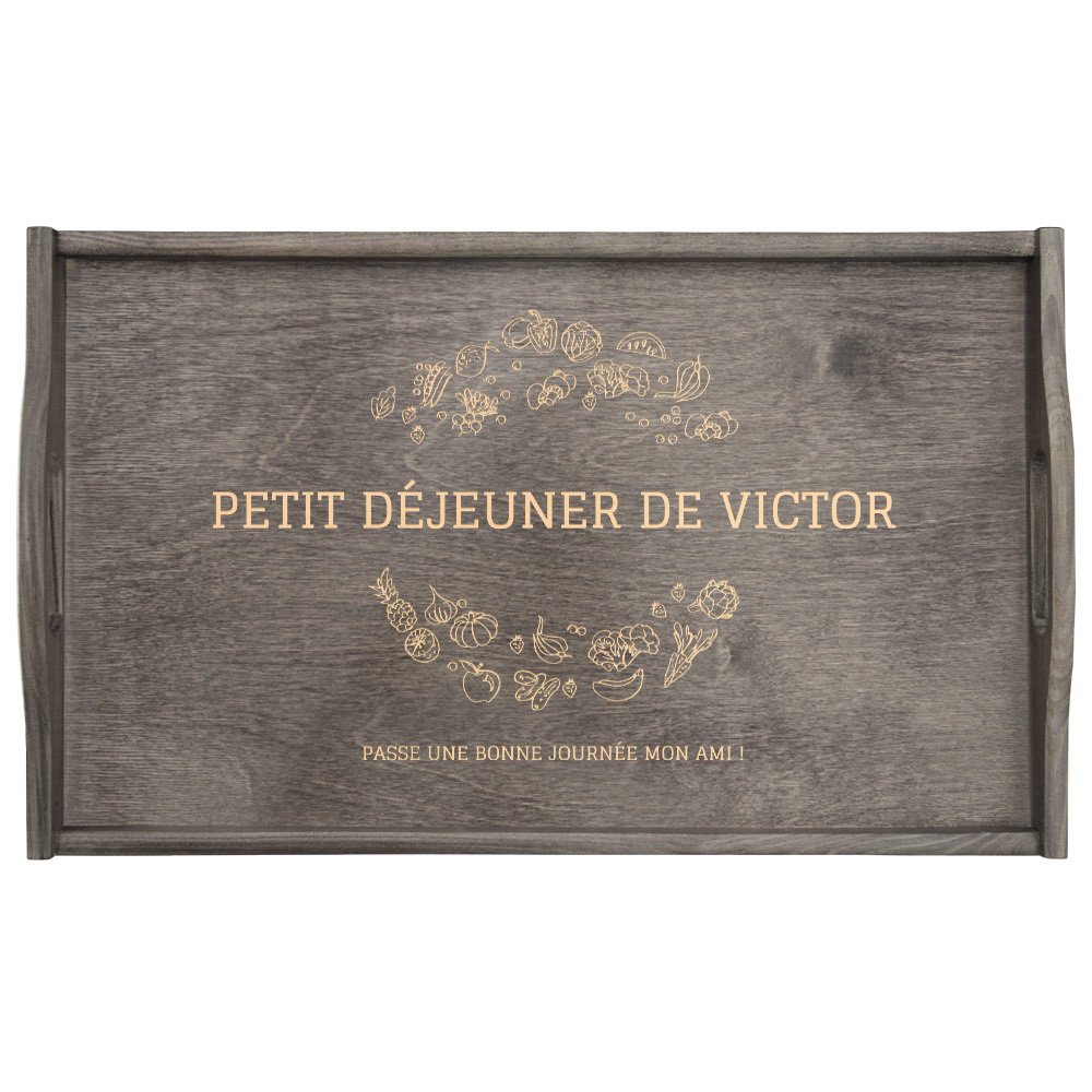 Plateau de lit pliable personnalisé pour un ami pour la Saint-Valentin