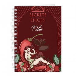 Carnet de notes personnalisé pour femme