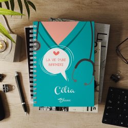 Carnet de notes personnalisé pour médecin