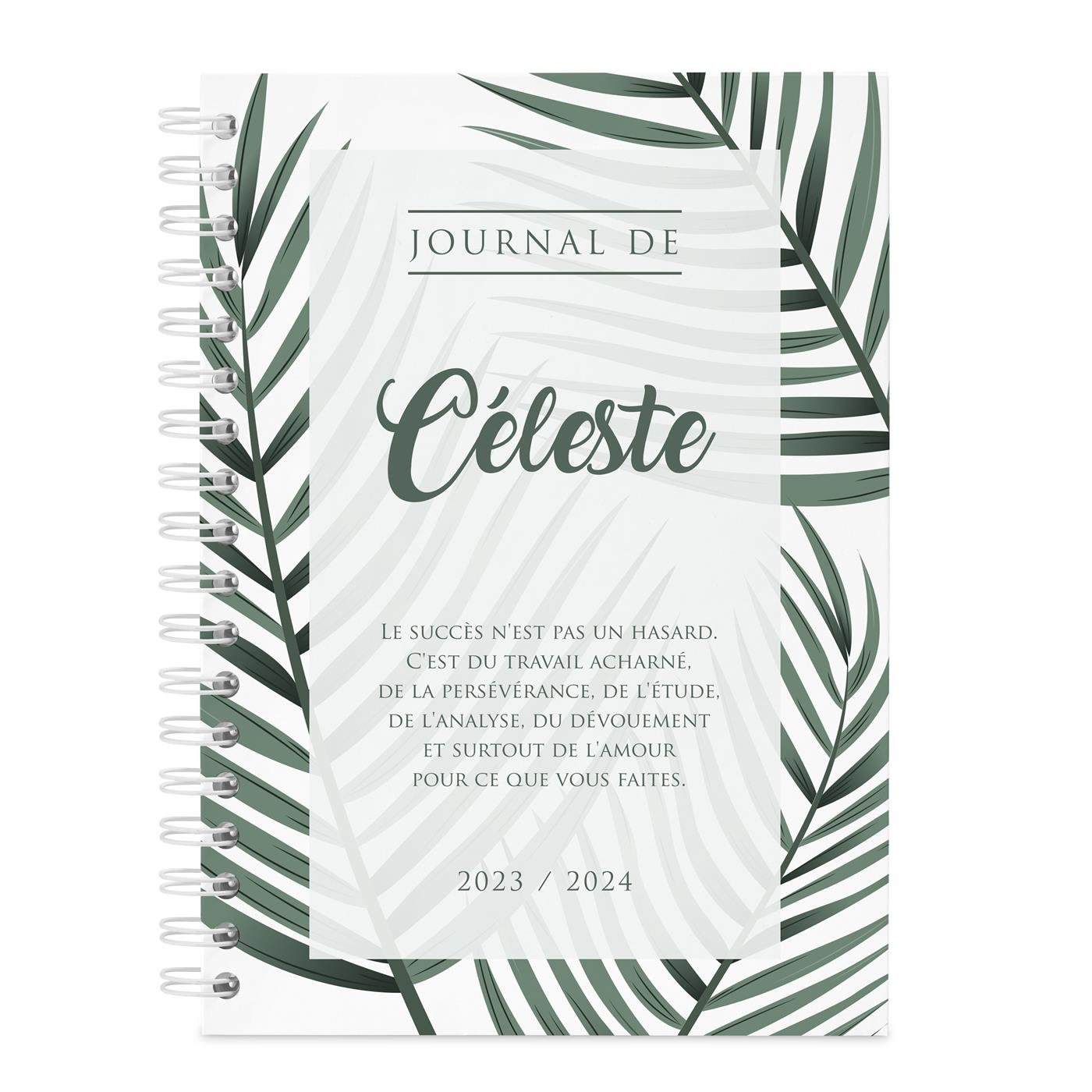 Carnet de notes personnalisé pour femmes