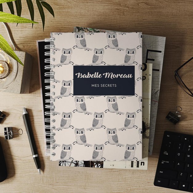 Carnet de notes personnalisé pour filles et femmes