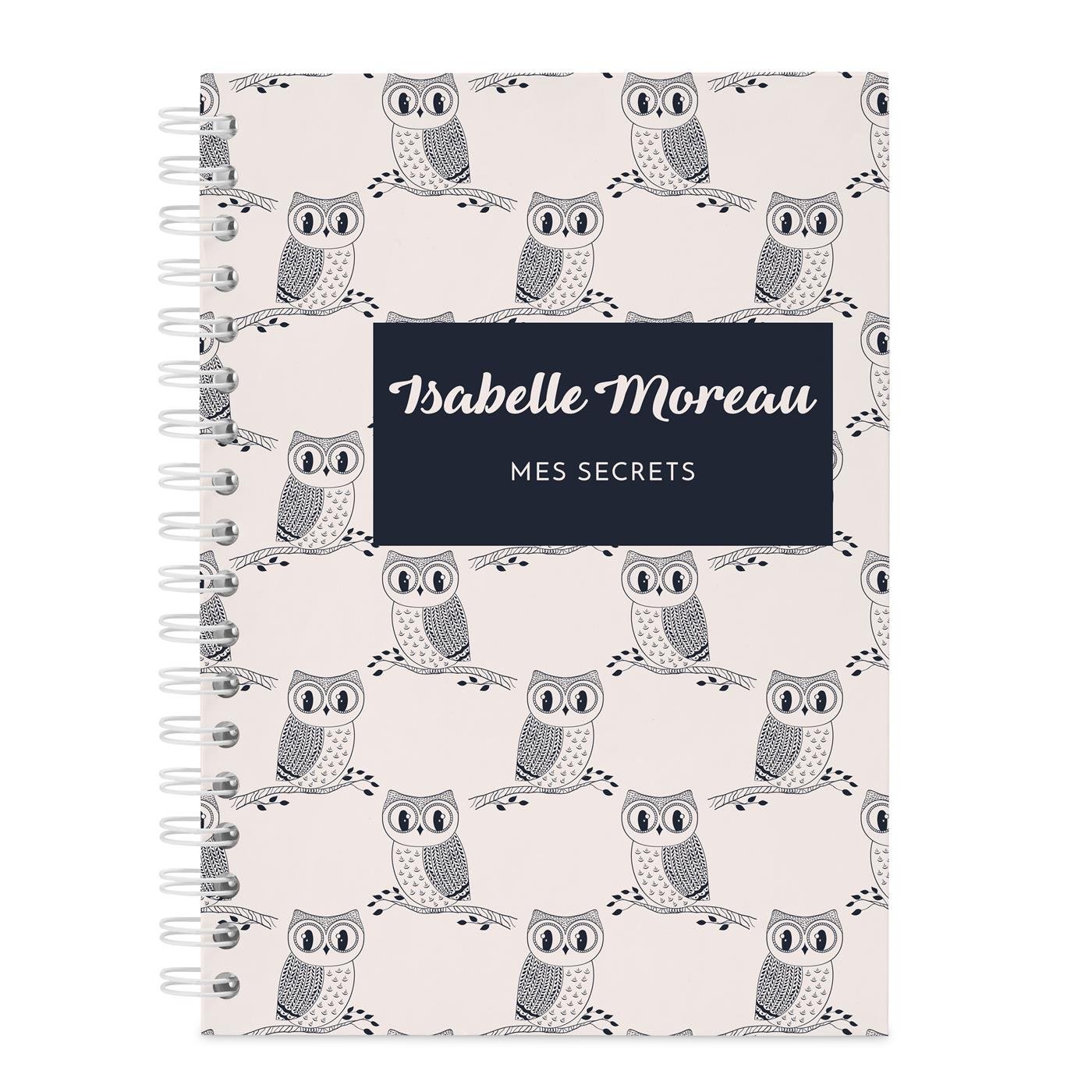 Carnet de notes personnalisé pour filles et femmes