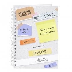 Carnet de notes personnalisé pour employé