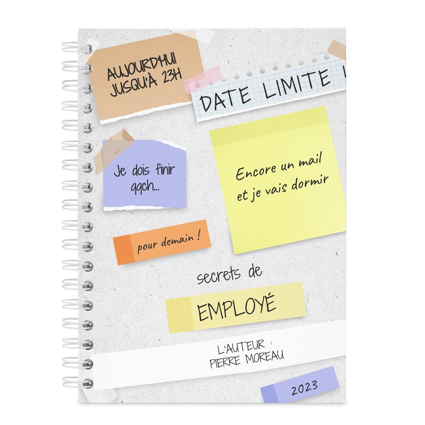Carnet de notes personnalisé pour employé