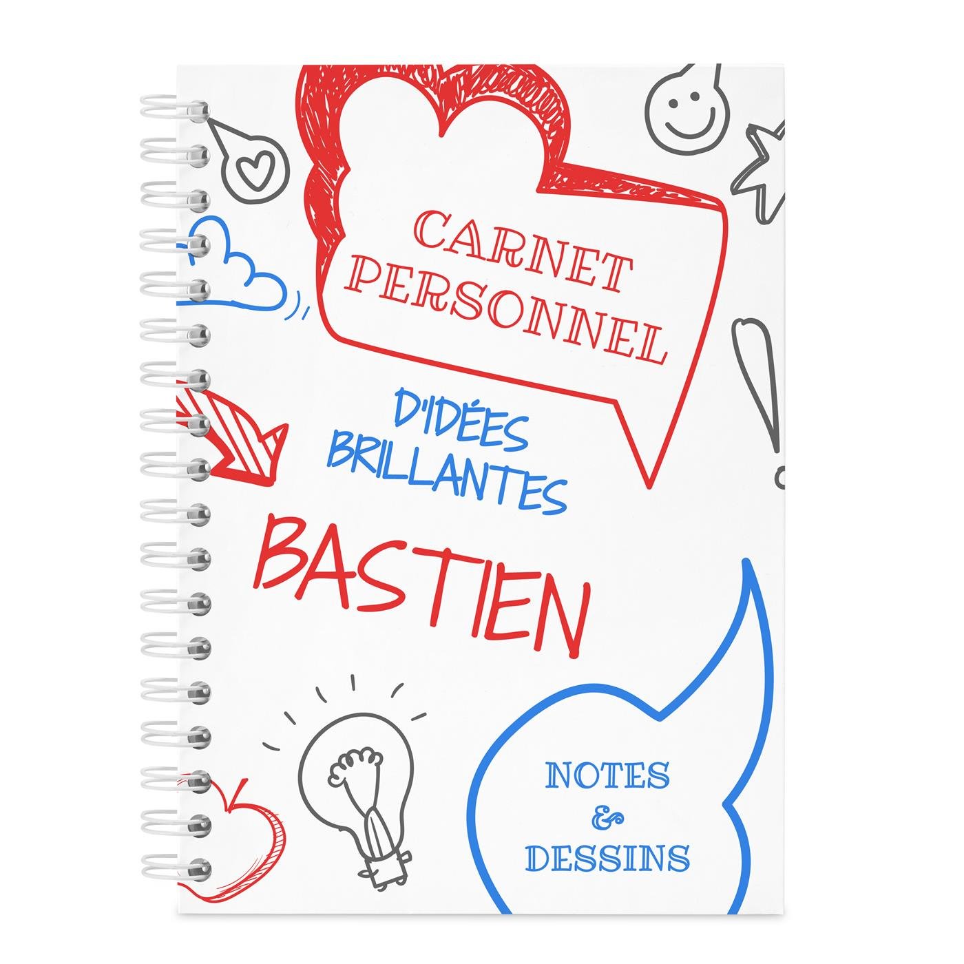 Carnet de notes personnalisé pour fils copain ami