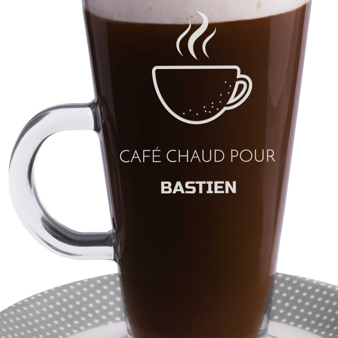Verre à café personnalisé pour l'anniversaire d'un ami