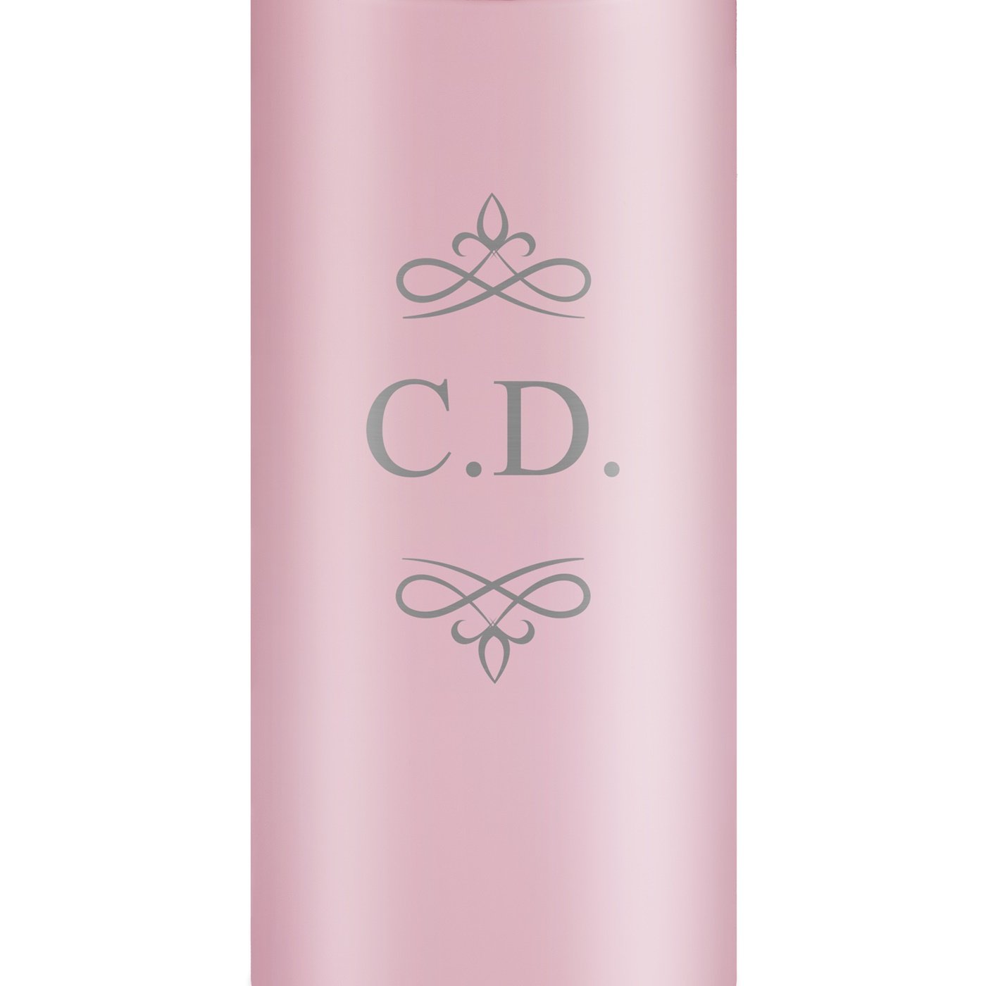 Mug de voyage rose personnalisé avec un affichage LED pour l'anniversaire d'un proche
