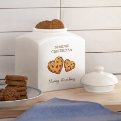 Pot à biscuits en céramique personnalisé pour maman