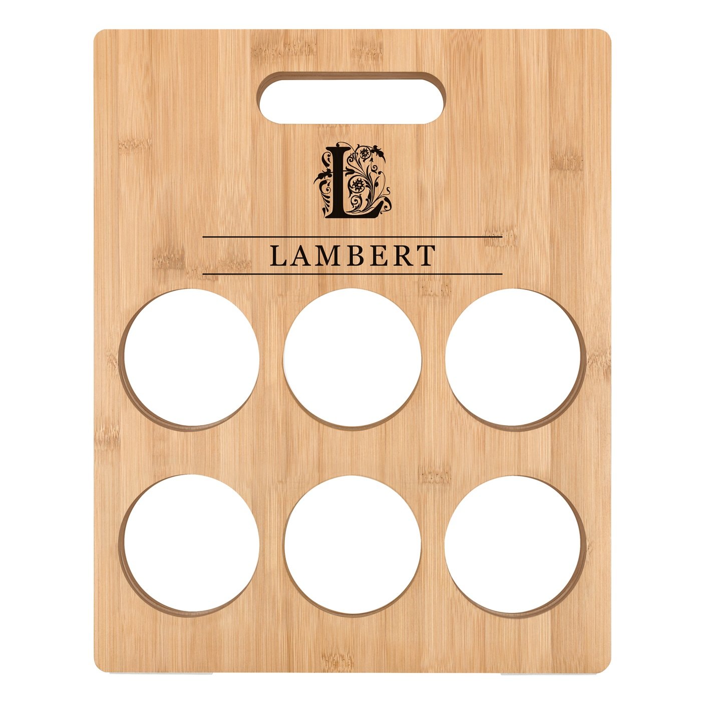 Casier à vin en bois avec impression pour elle et pour lui pour mariage