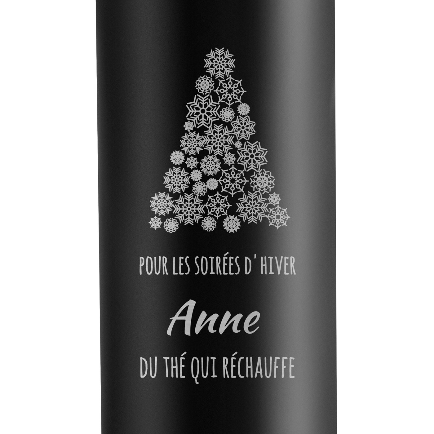 Mug thermos personnalisé pour une femme pour Noël