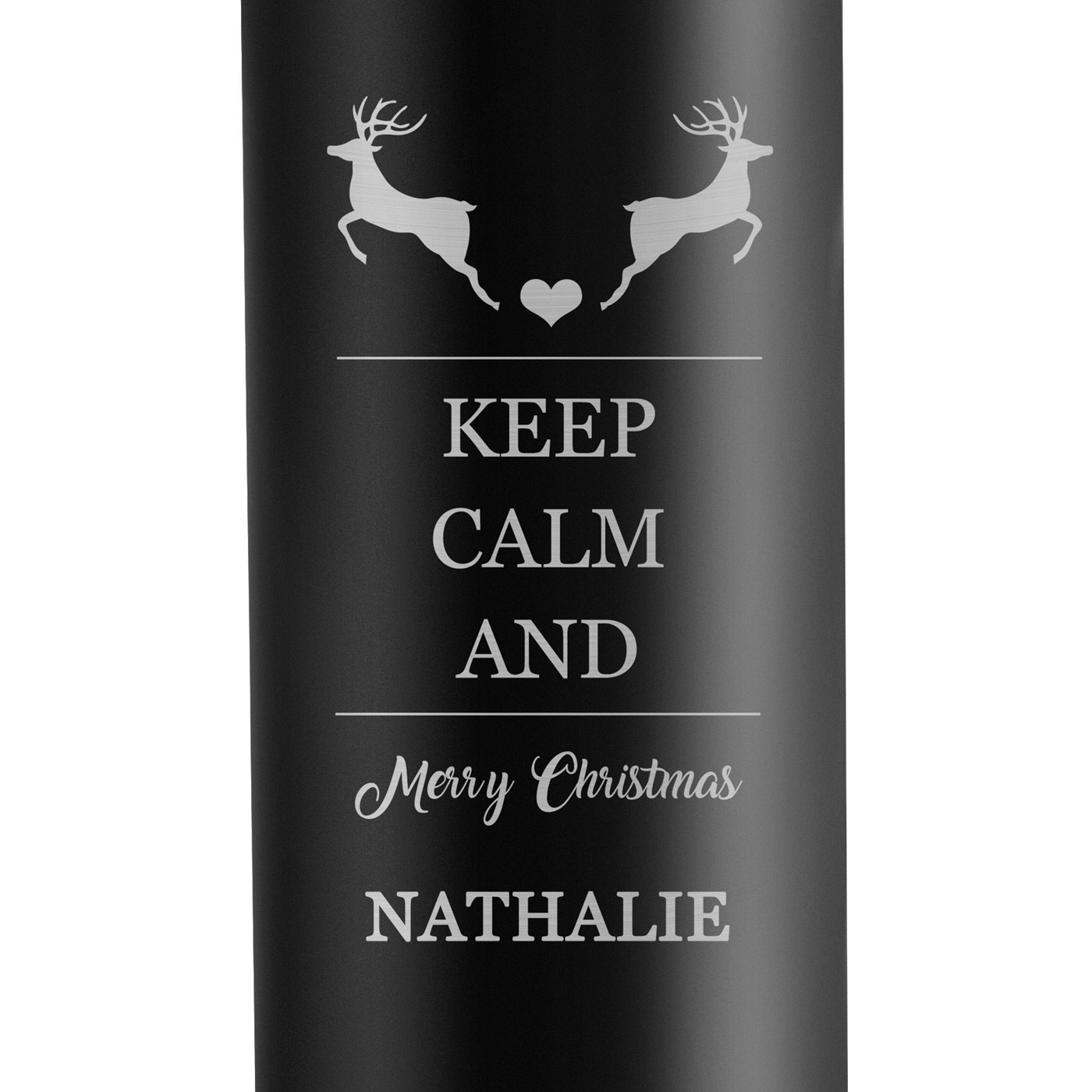 Bouteille isotherme personnalisée pour maman pour Noël