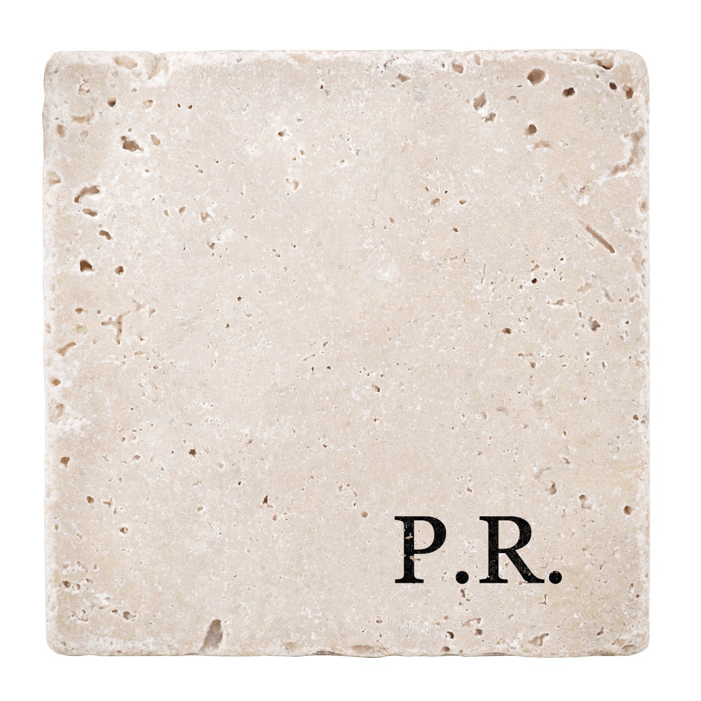 Set de sous-verres en pierre personnalisé pour l'anniversaire d'un proche