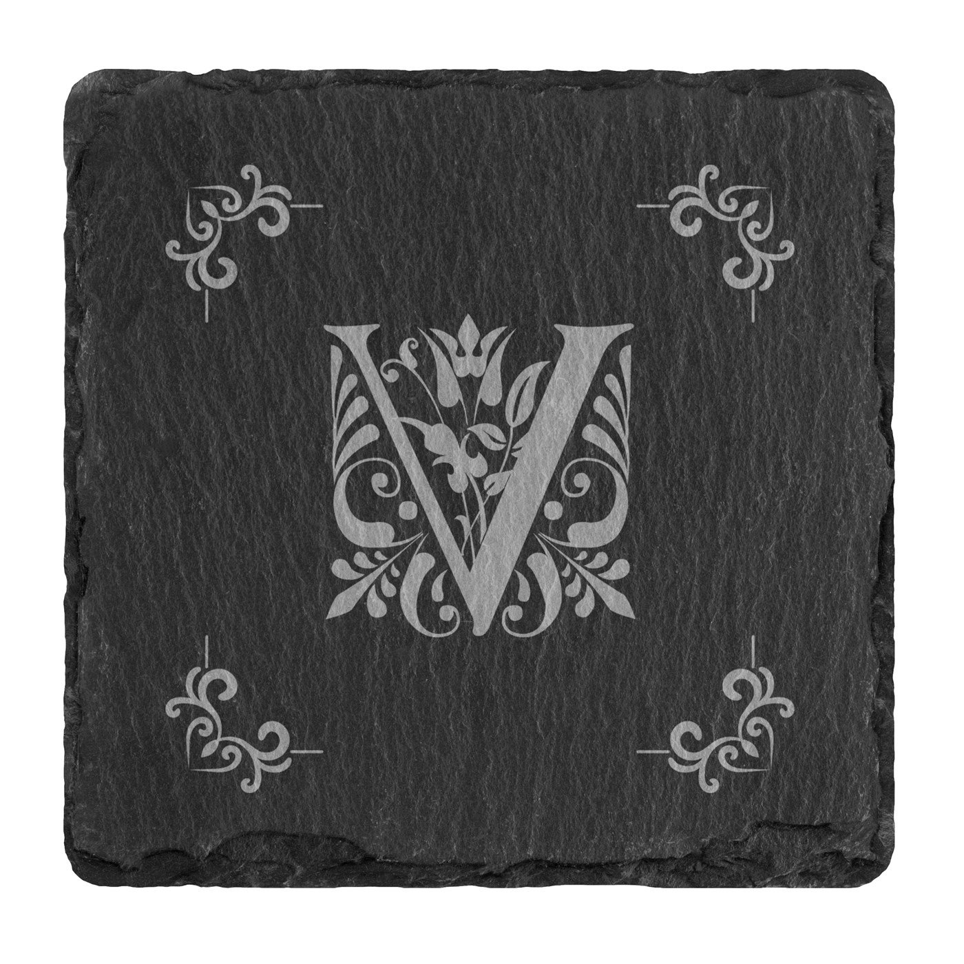 Ensemble de dessous de verres en ardoise avec gravure pour un couple pour mariage