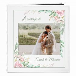 Album photo avec votre photo personnalisée pour couple mariage