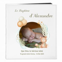 Album photo avec votre photo personnalisée pour garçon pour communion