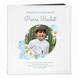 Album photo avec votre photo personnalisée pour garçon pour sa communion