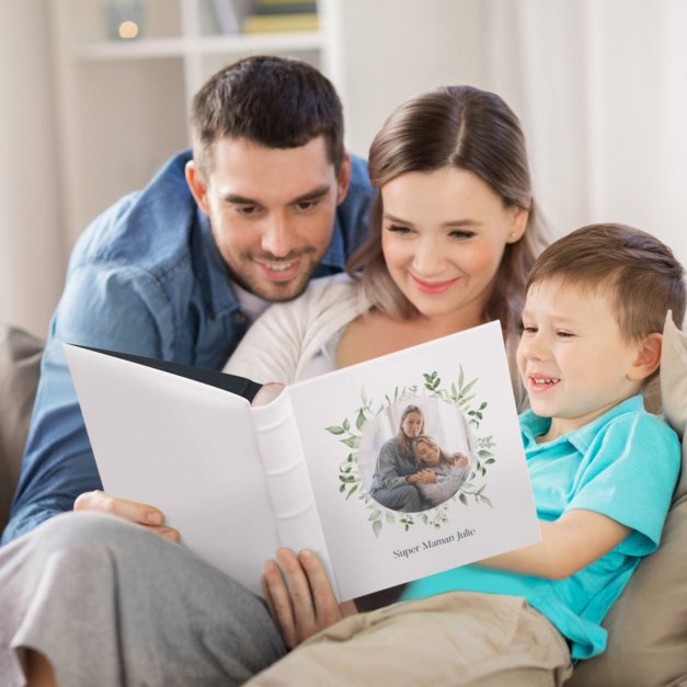 Album photo avec votre photo personnalisée pour maman