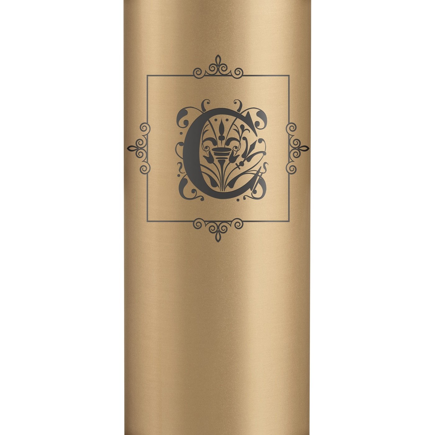 Bouteille isotherme dorée avec gravure pour elle ou pour lui pour un anniversaire de mariage 