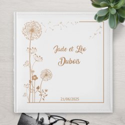 Album photo grand format avec personnalisation pour amis pour une crémaillère