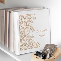 Album photo grand format avec personnalisation pour les souvenirs de famille