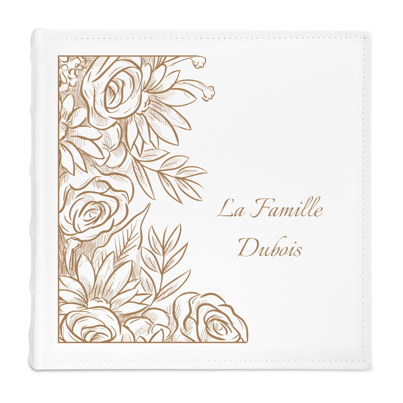 Album photo grand format avec personnalisation pour les souvenirs de famille
