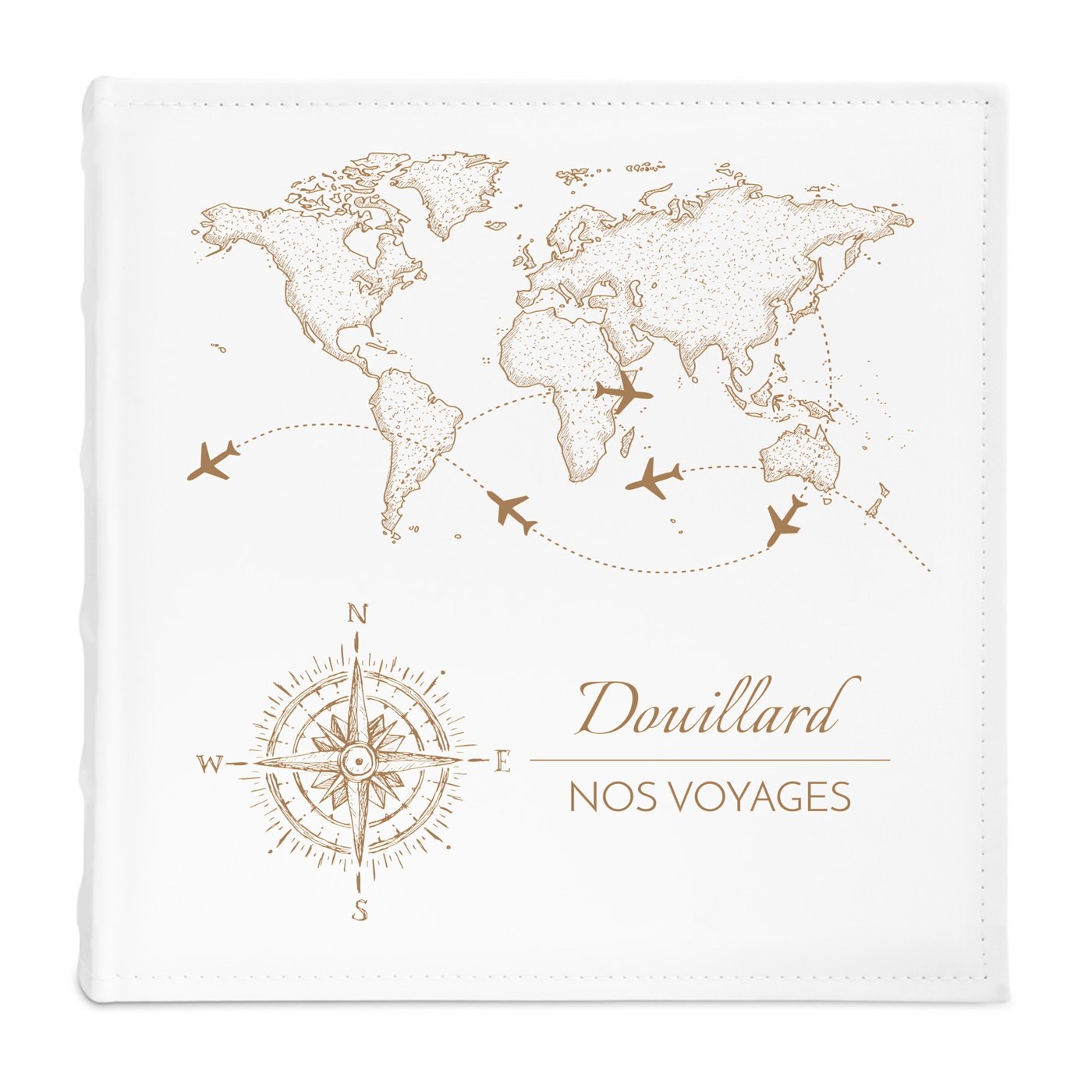 Album photo grand format avec personnalisation pour une crémaillère