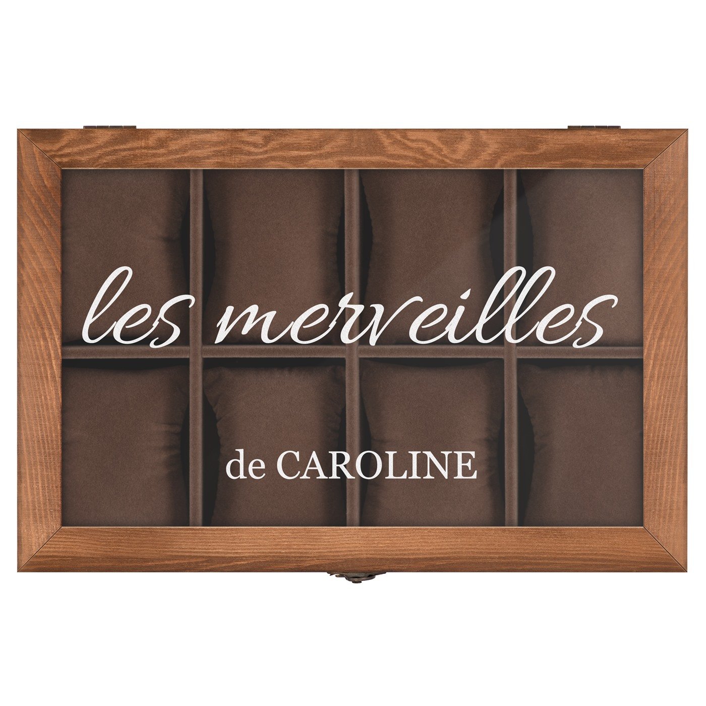 Coffret à montres et bijoux personnalisé pour l'anniversaire d'une collègue