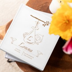 Album photo avec impression vélo pour un couple de cyclistes 