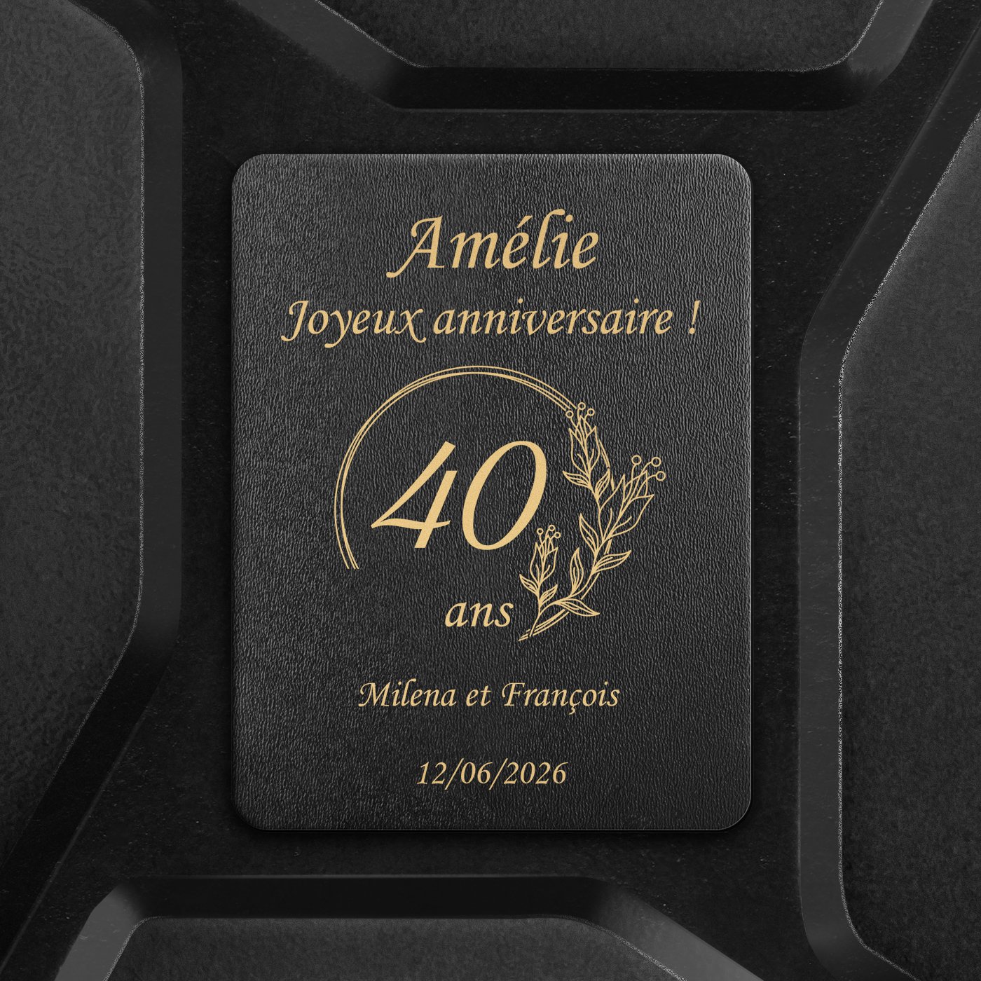 Jerrycan Minibar avec gravure pour elle