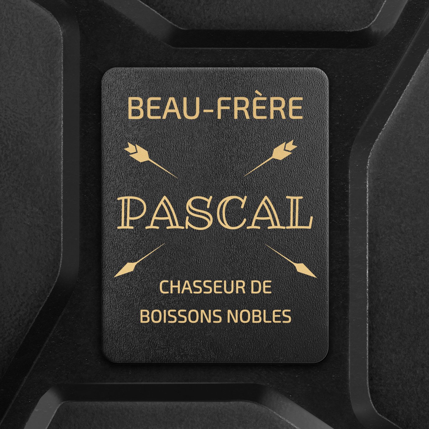 Jerrycan Minibar avec gravure pour beau-frère