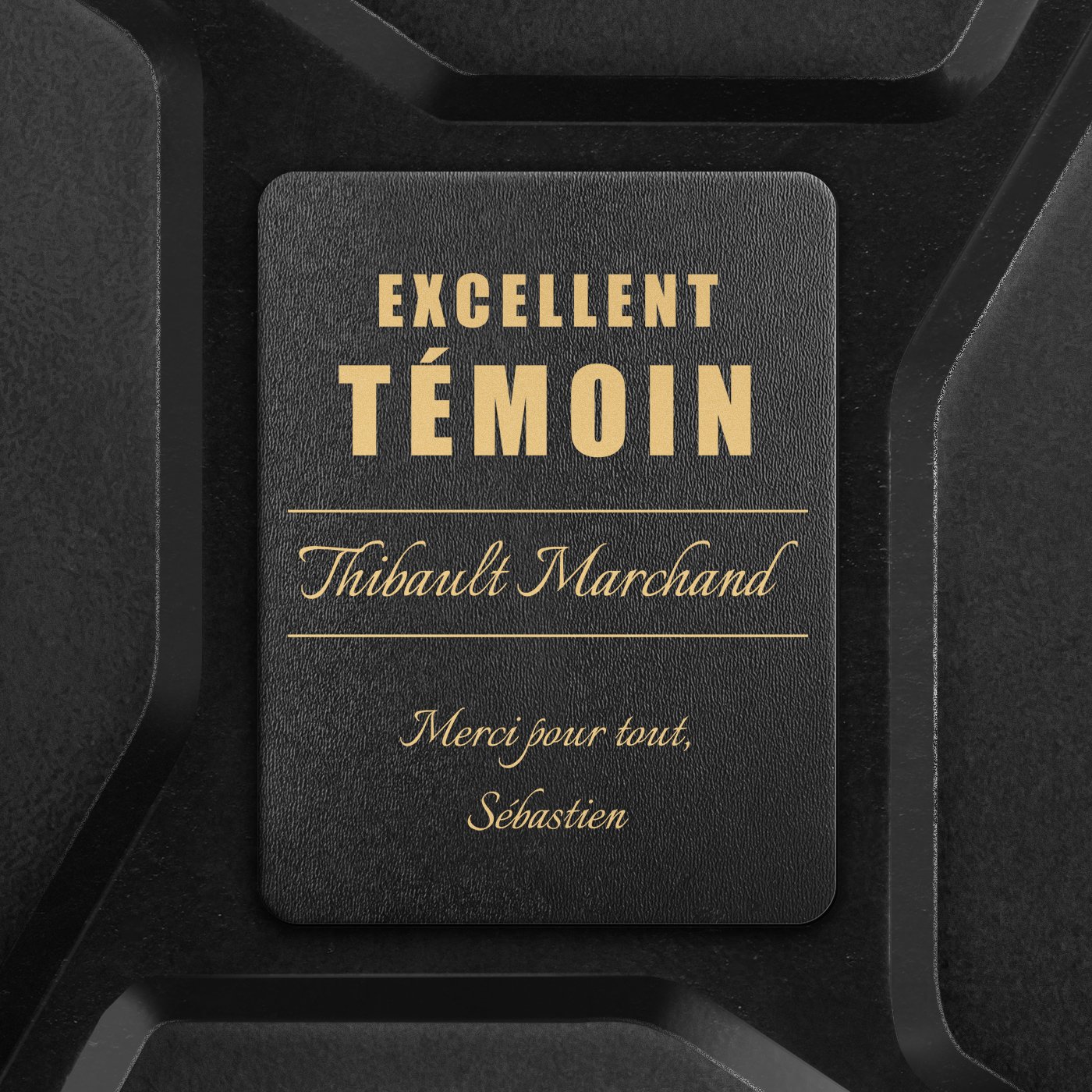 Jerrycan Minibar avec gravure pour témoin de mariage