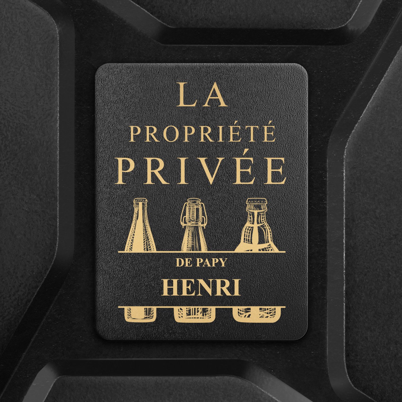 Jerrycan Minibar avec gravure pour grand-père