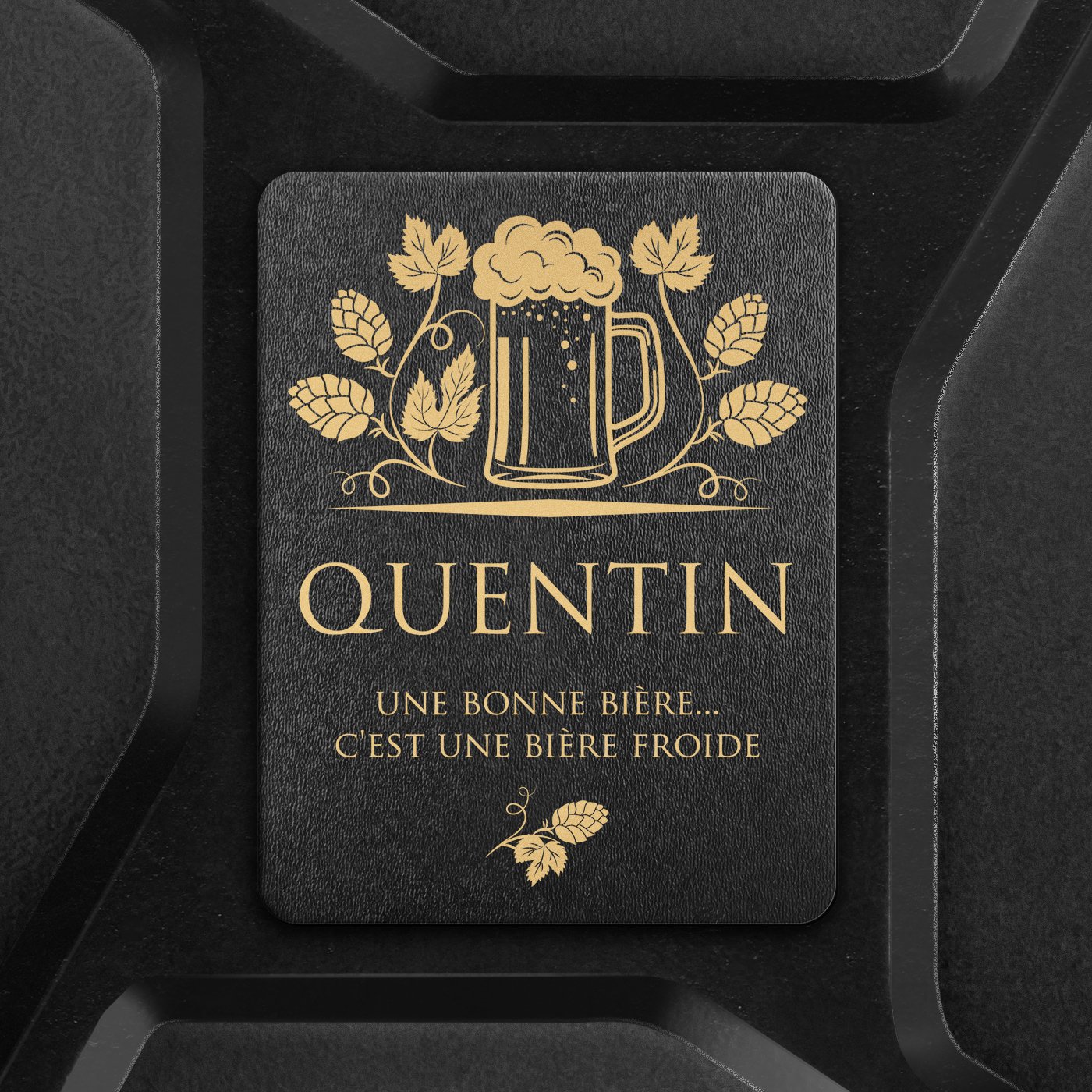 Jerrycan Minibar avec gravure pour buveur de bière