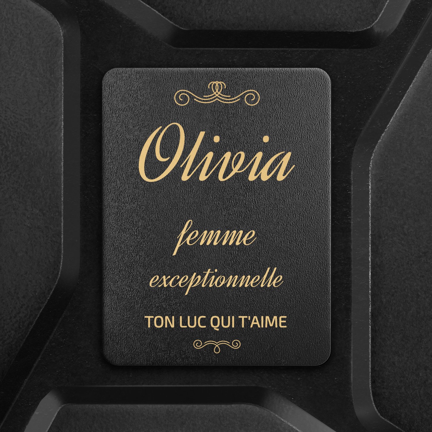 Jerrycan Minibar avec gravure pour une femme exceptionnelle