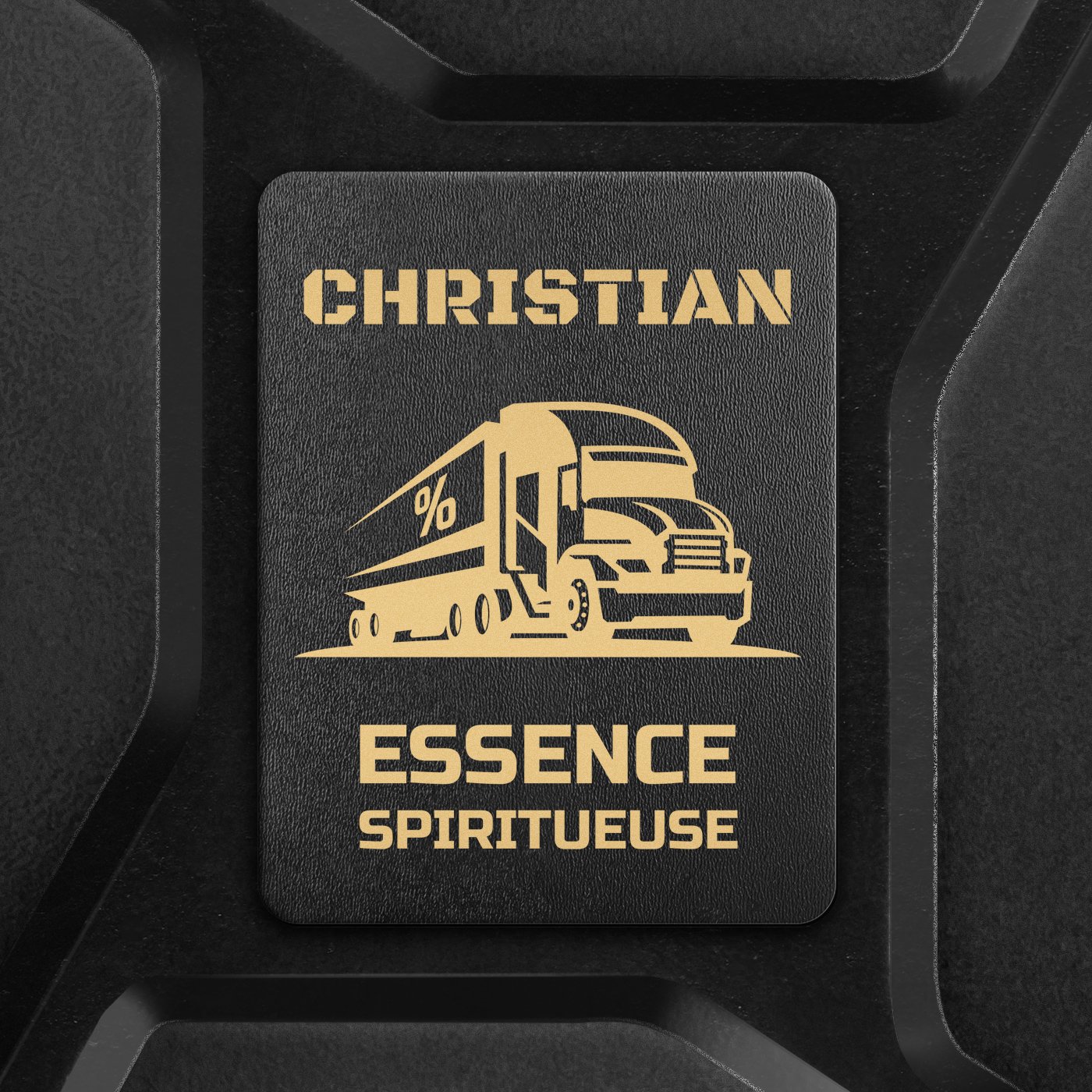 Jerrycan Minibar avec gravure pour conducteur de bus