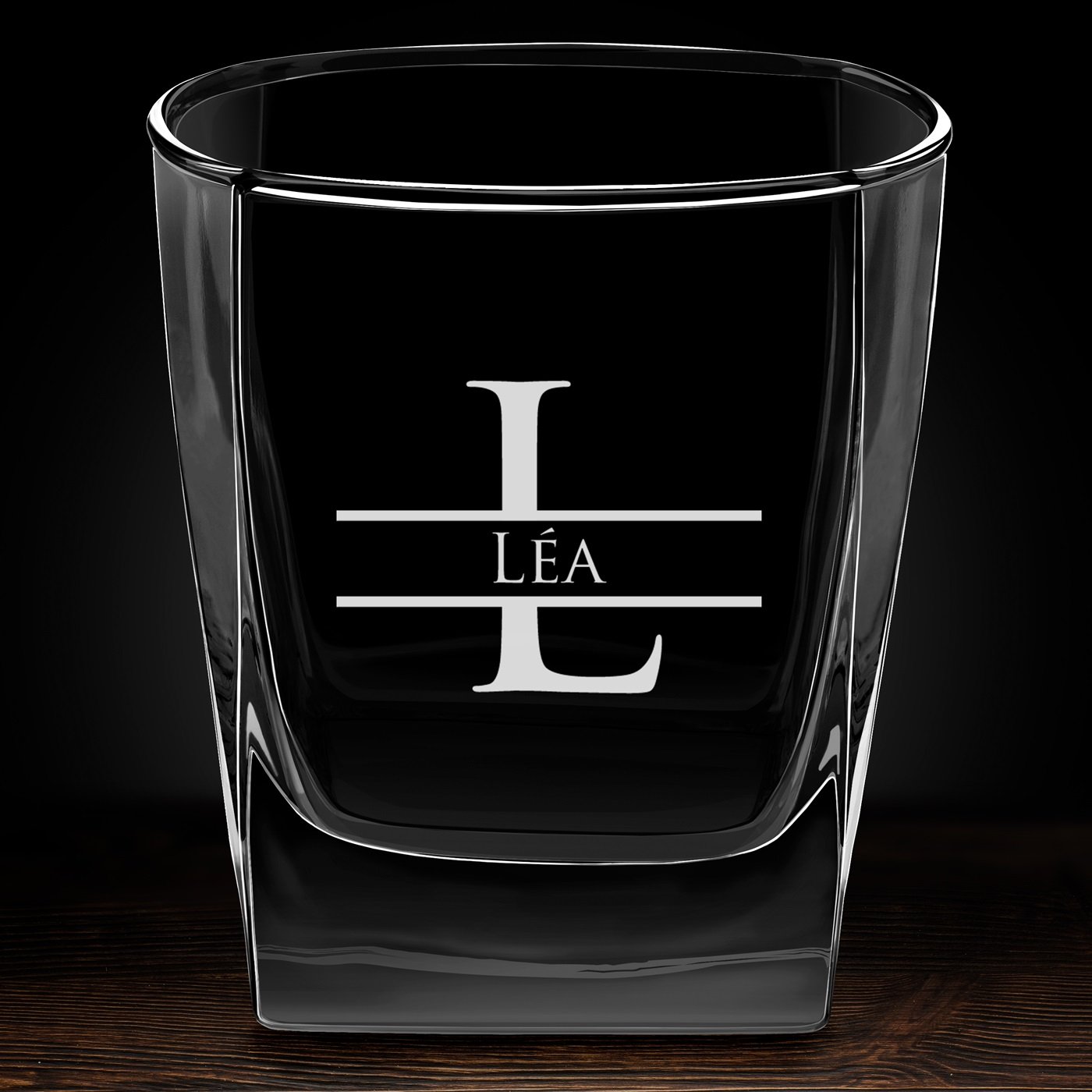 Verre à whisky avec gravure pour homme
