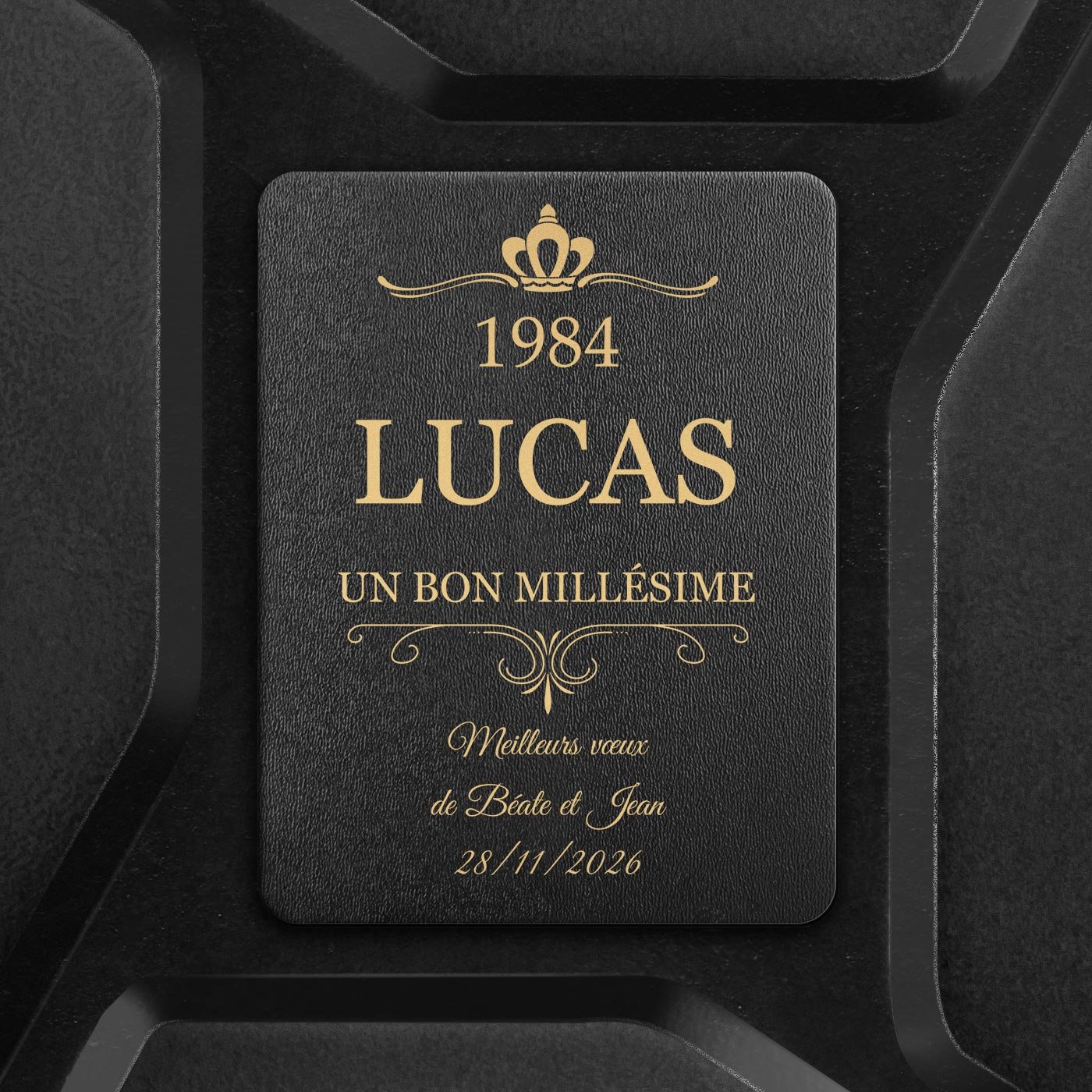 Jerrycan Minibar avec gravure pour homme