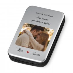 Boîte à outils personnalisée avec photo pour mari ami copain pour la St Valentin